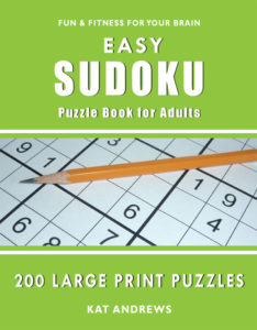 Easy Sudoku 200 Large Print Puzzles Cover