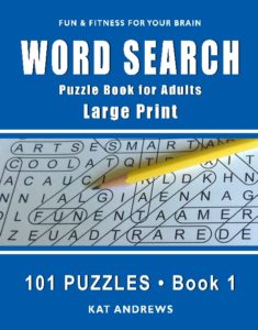 Word Search Puzzle Book by Kat Andrews