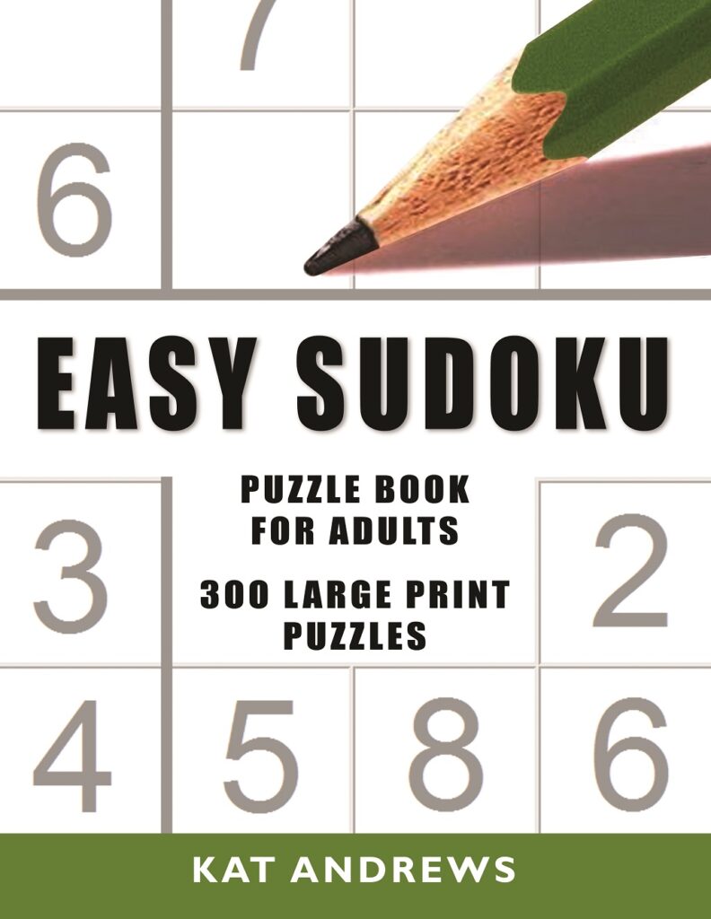 easy sudoku puzzle book for adults 300 large print puzzles